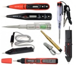 Electrician`s tools, voltage testers